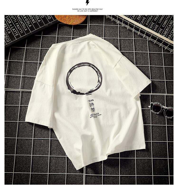 全2色 Tシャツ カットソー プリント カジュアル シンプル