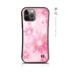 夢花 - 和風 耐衝撃グリップ iPhoneケース