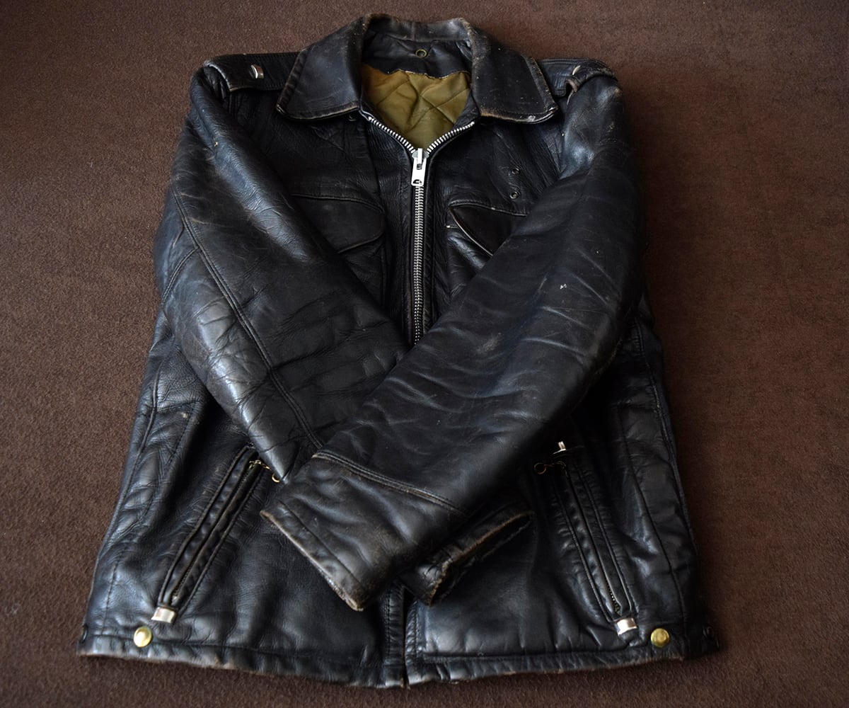 50s SCHOTT DUR-O-JAK POLICE JACKET 40 | SECOND TIME GLORY