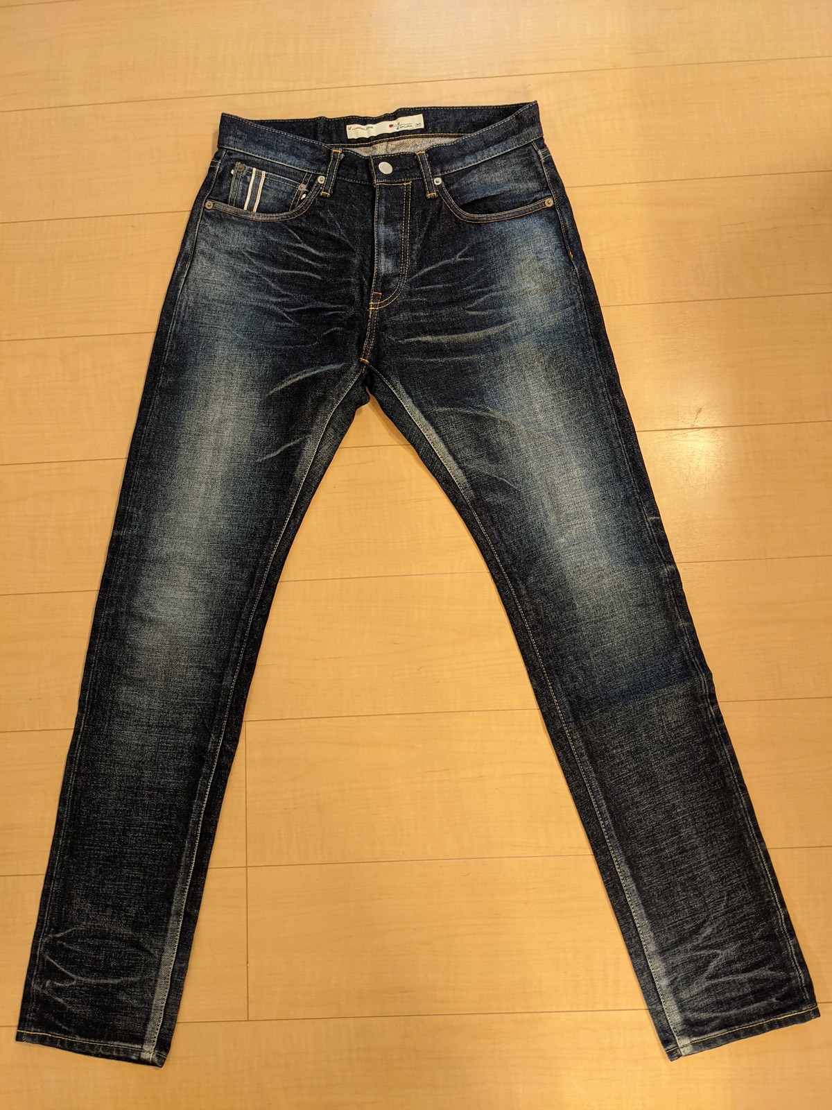 BLUE SAKURA Jeans 30inch 15oz Selvedge Jeans Used only once ブルーサクラジーンズ⑦ |  japanese culture trade