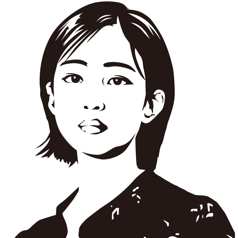 ひと味違う自己紹介」似顔絵シルエット描きます。 | reolabo