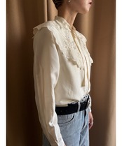 embroidery design silk big collar shirt-4634-4