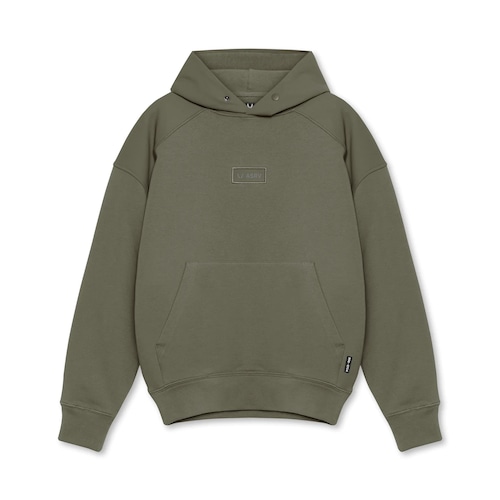 【ASRV】TECH-TERRY™防水パネルフーディー - OLIVE