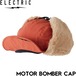 帽子 耳当て付きキャップ イヤーフラップ ELECTRIC エレクトリック MOTOR BOMBER CAP E24FC17 ORANGE 日本代理店正規品