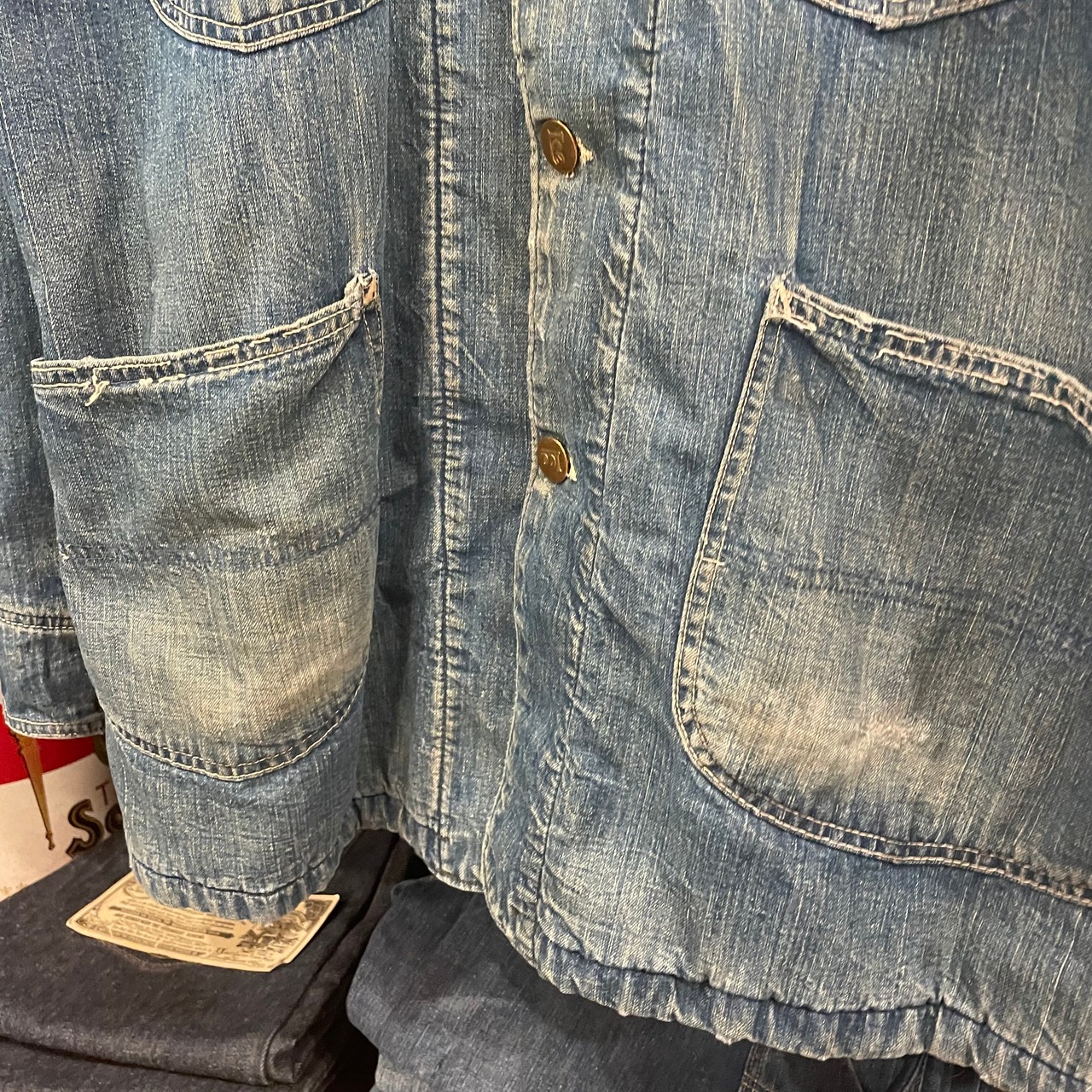 50s Lee 81-LJ Denim Coverall | VOSTOK
