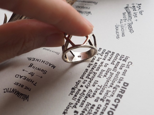 AMERICA Design 925 Silver Ring
