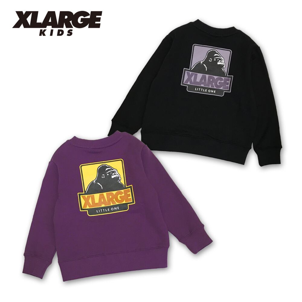 XLARGE KIDS (エクストララージ）xl9423210-配色ボックスゴリラ ...