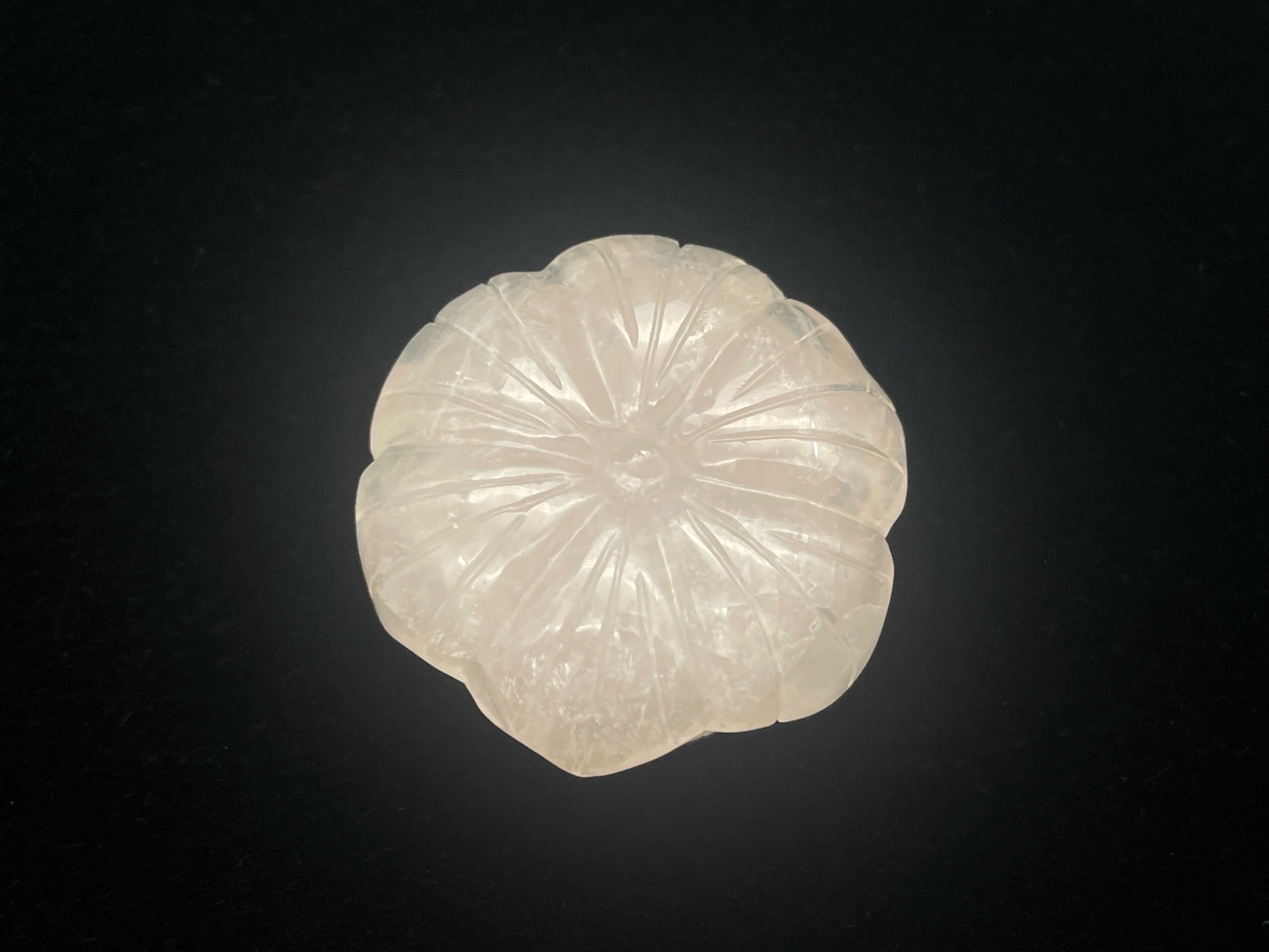 蓮型（ローズクォーツ）