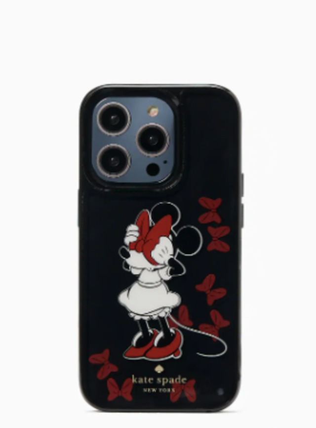 kate spade iPhone14ケース ディズニー ミニーマウス