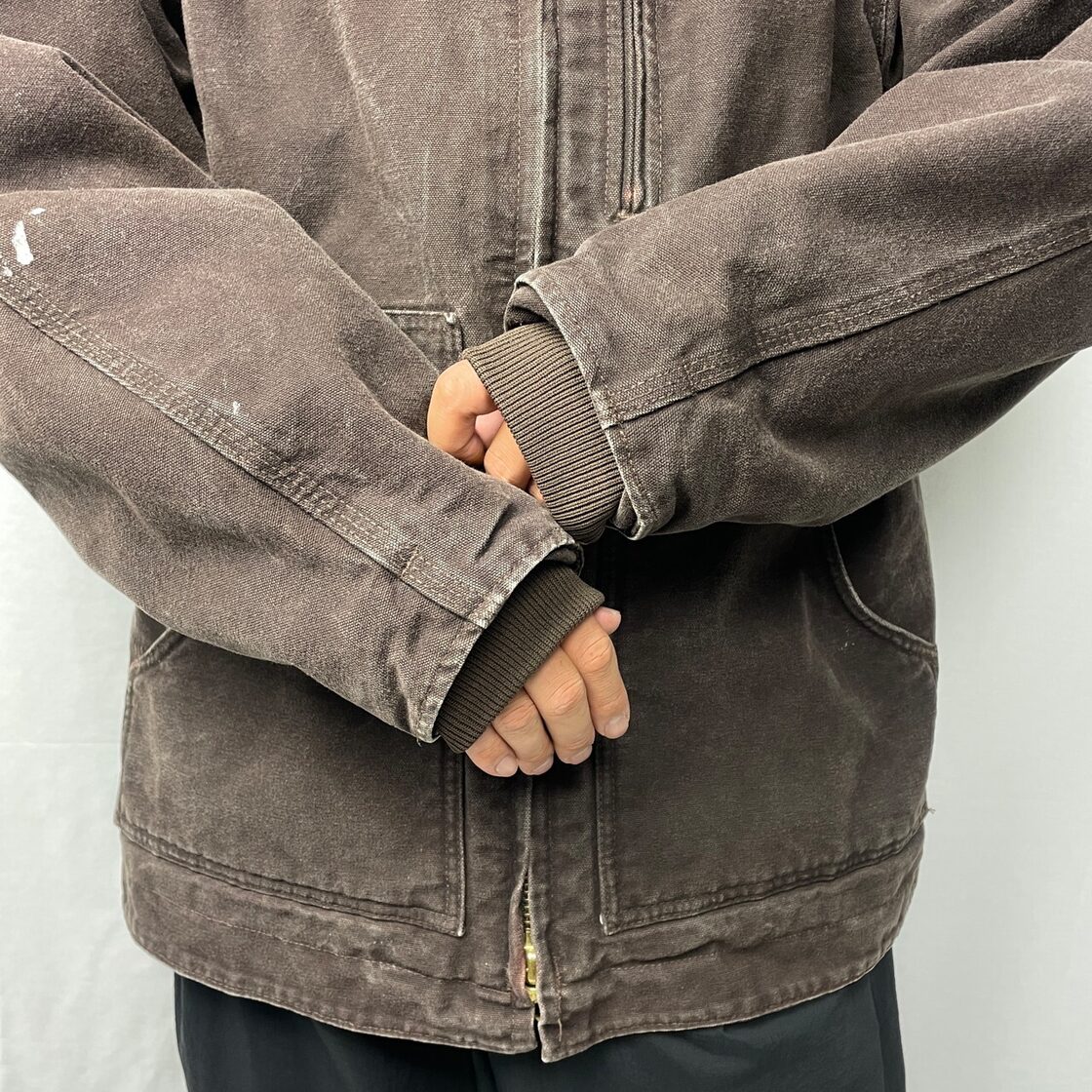 00年代 Carhartt カーハート ダック地 リッジコート ワークジャケット 