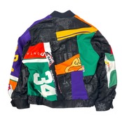 【bomber42】再構築リバーシブルボンバー Kimono×vintage game shirts MIX BOMBER reversible JACKET