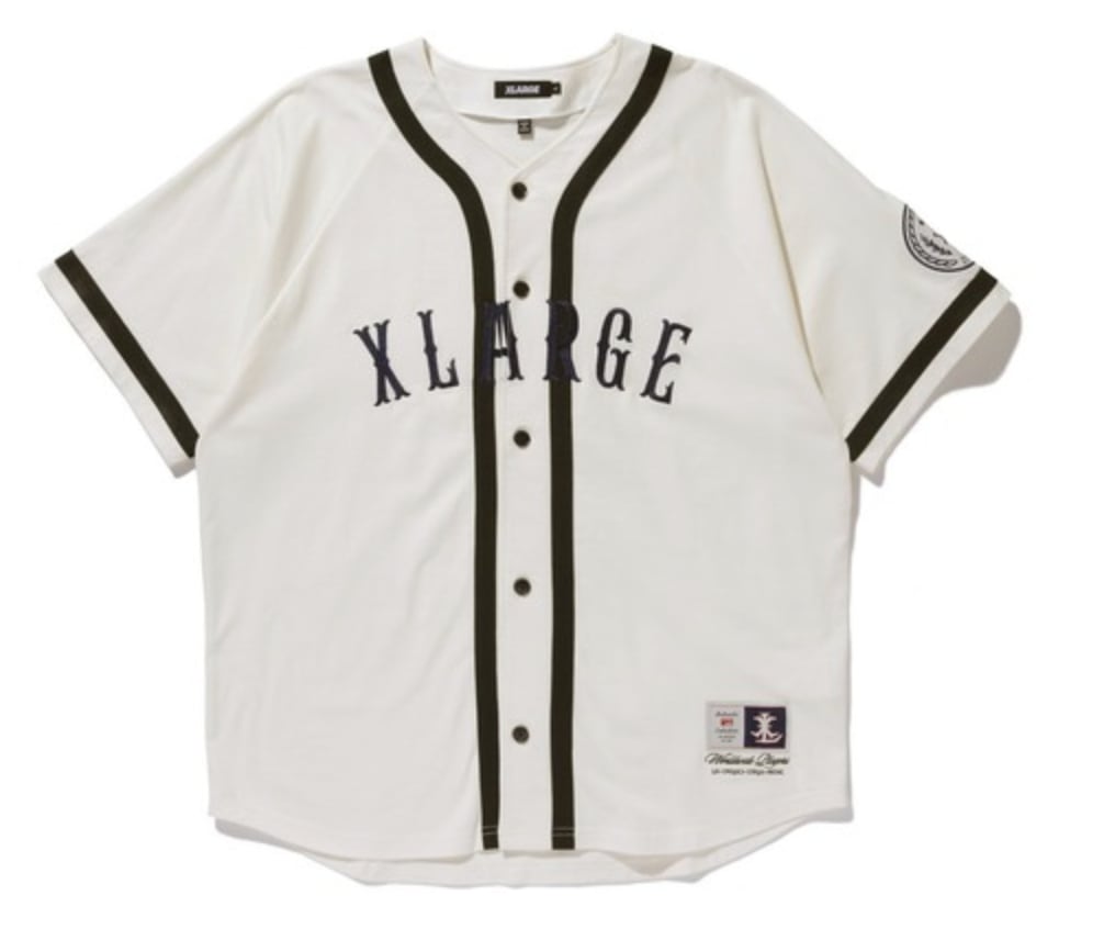 XLARGE】BASEBALL JERSEY ベースボールシャツ【エクストララージ