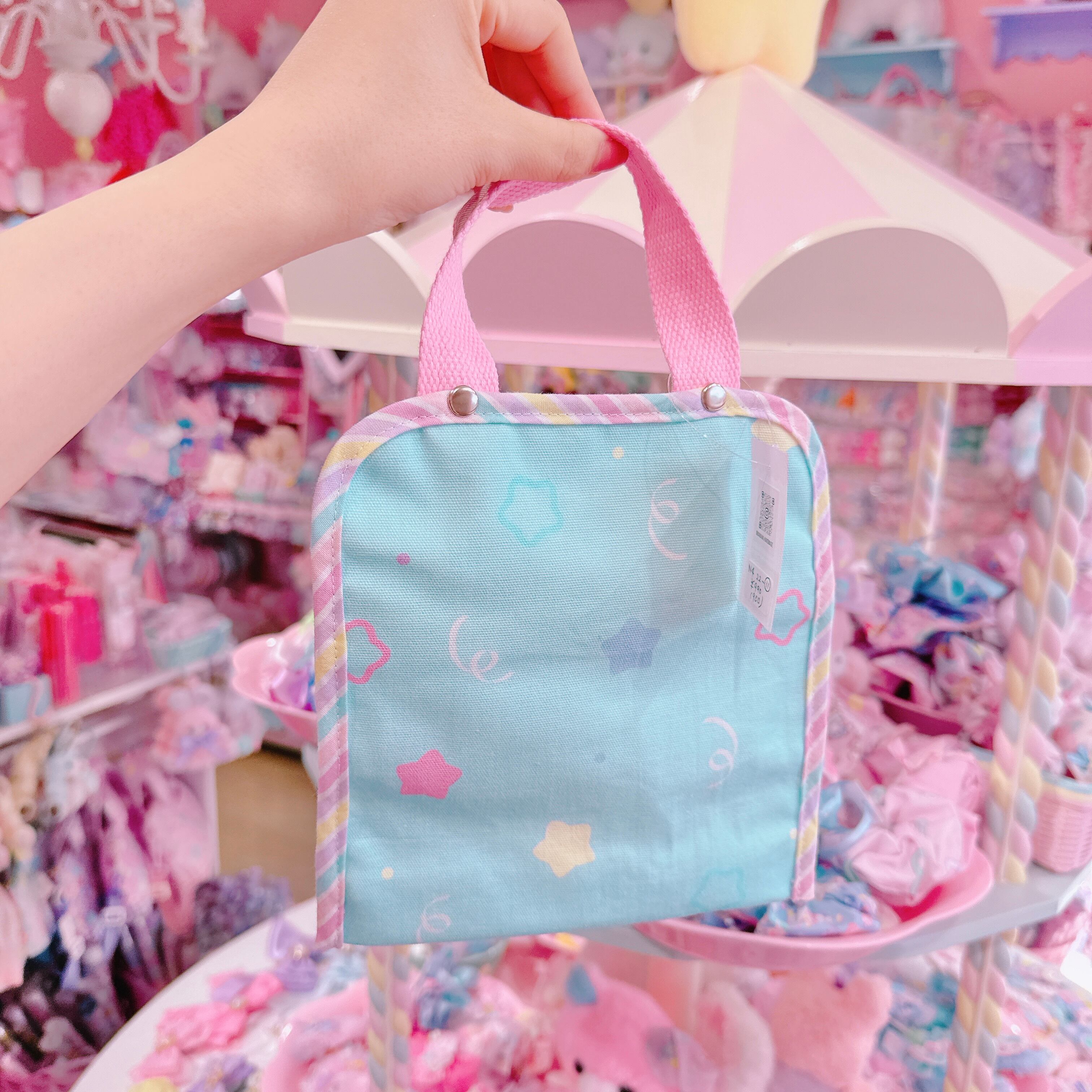 【N4】22-11バッグ型推し活ポーチ