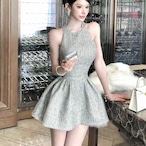 Halter Neck Mini Dress