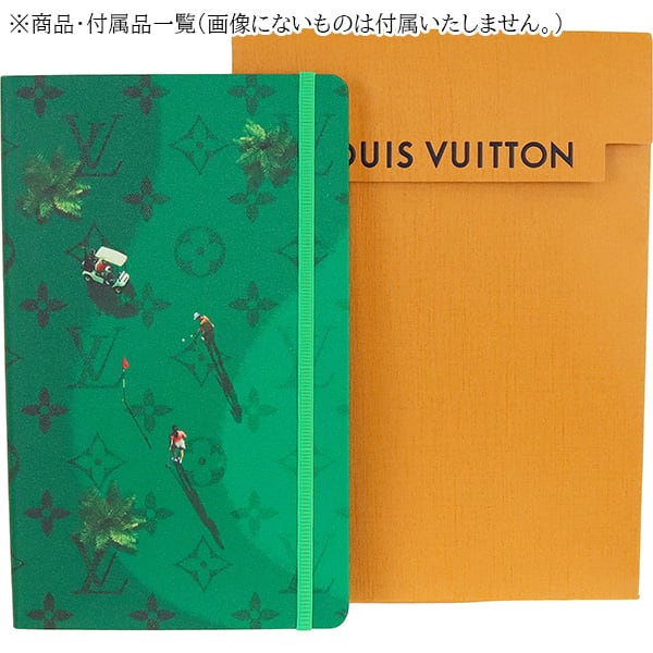 Louis Vuitton ルイヴィトン ノート New LOUIS VUITTON ルイヴィトン ノートブック ジェーン ゴルフ GI1689