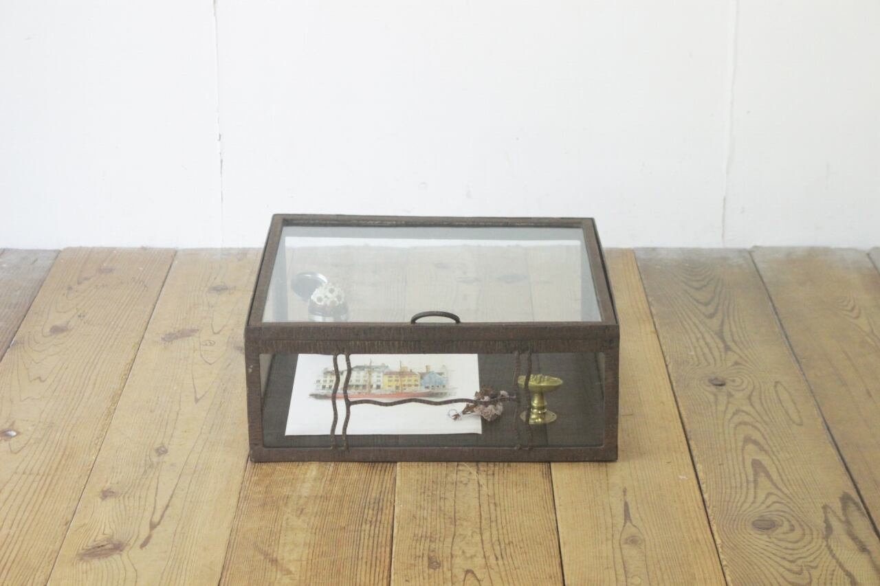 ガラス　ショーケース　アイアン　店舗　GANZ ガラス ショーケース アイアン 店舗 GANZ iron Showcase 1