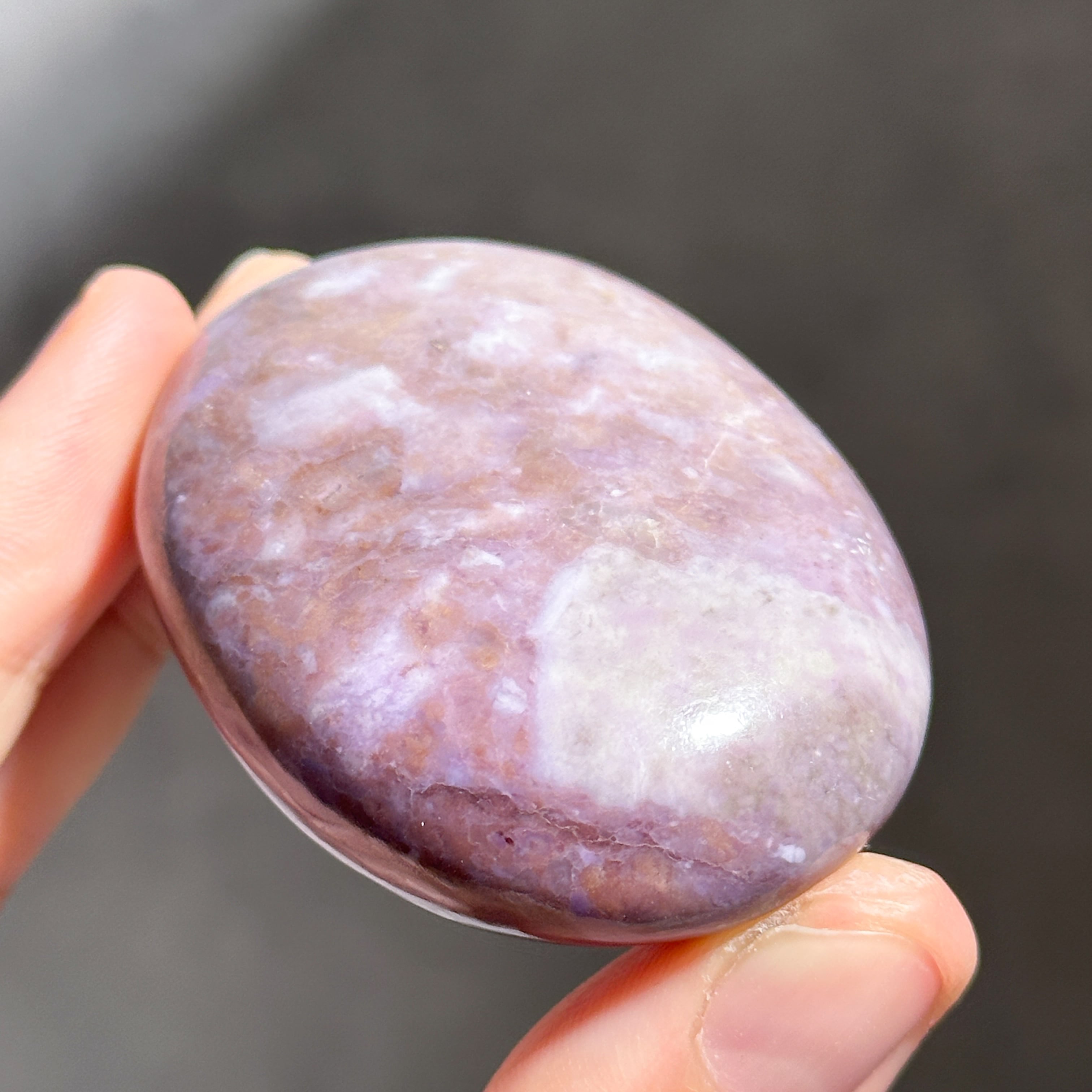 パープルジェイド パームストーン 72◇Purpe Jade palm stone ◇天然石 パープルジェイド パームストーン 72◇Purpe Jade palm stone ◇天然石