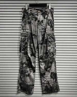 【X VINTAGE】“OAKLEY” Total  Pattern Loose Cargo Pants