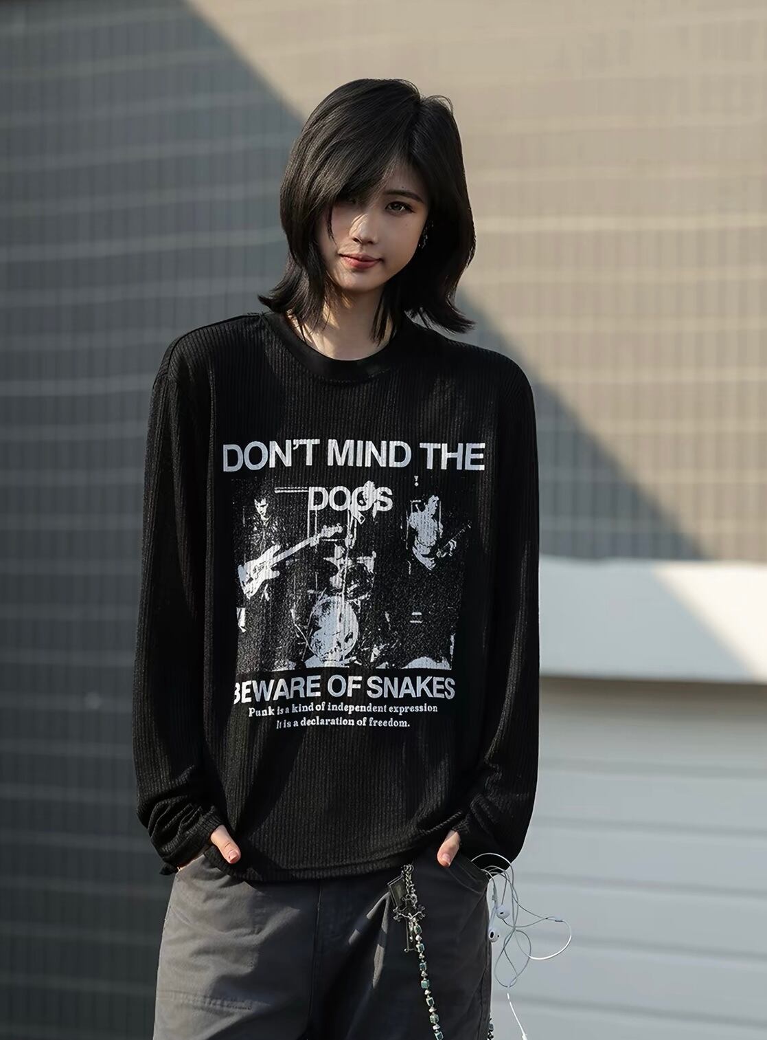 グラフィックプリントロンT / GRAPHIC PRINT LONG SLEEVE TEE