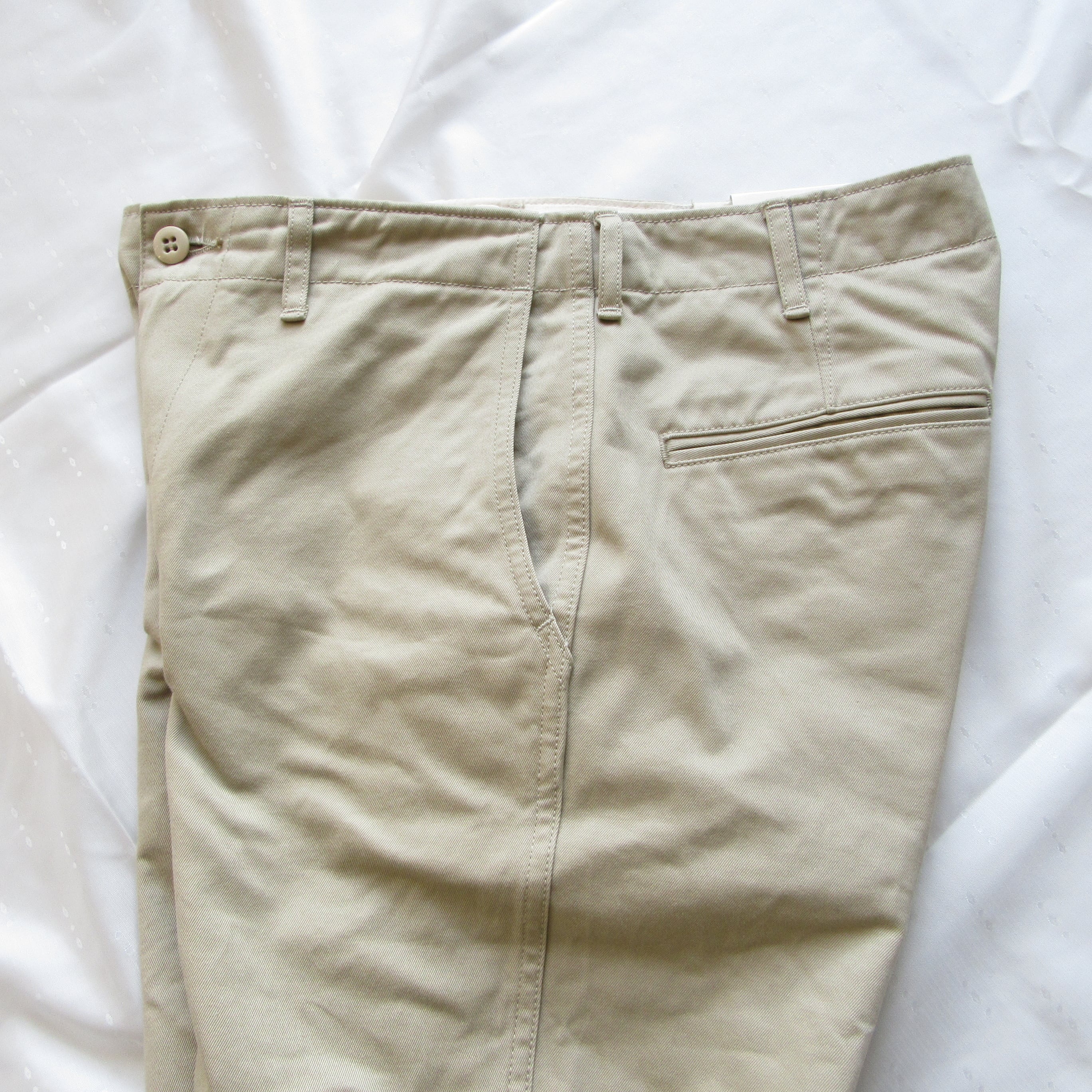 FOR FACTORY ナローU.Sトラウザー ベージュ FOB FACTORY ナロー U.S トラウザーズ ベージュ | セレクトショップen