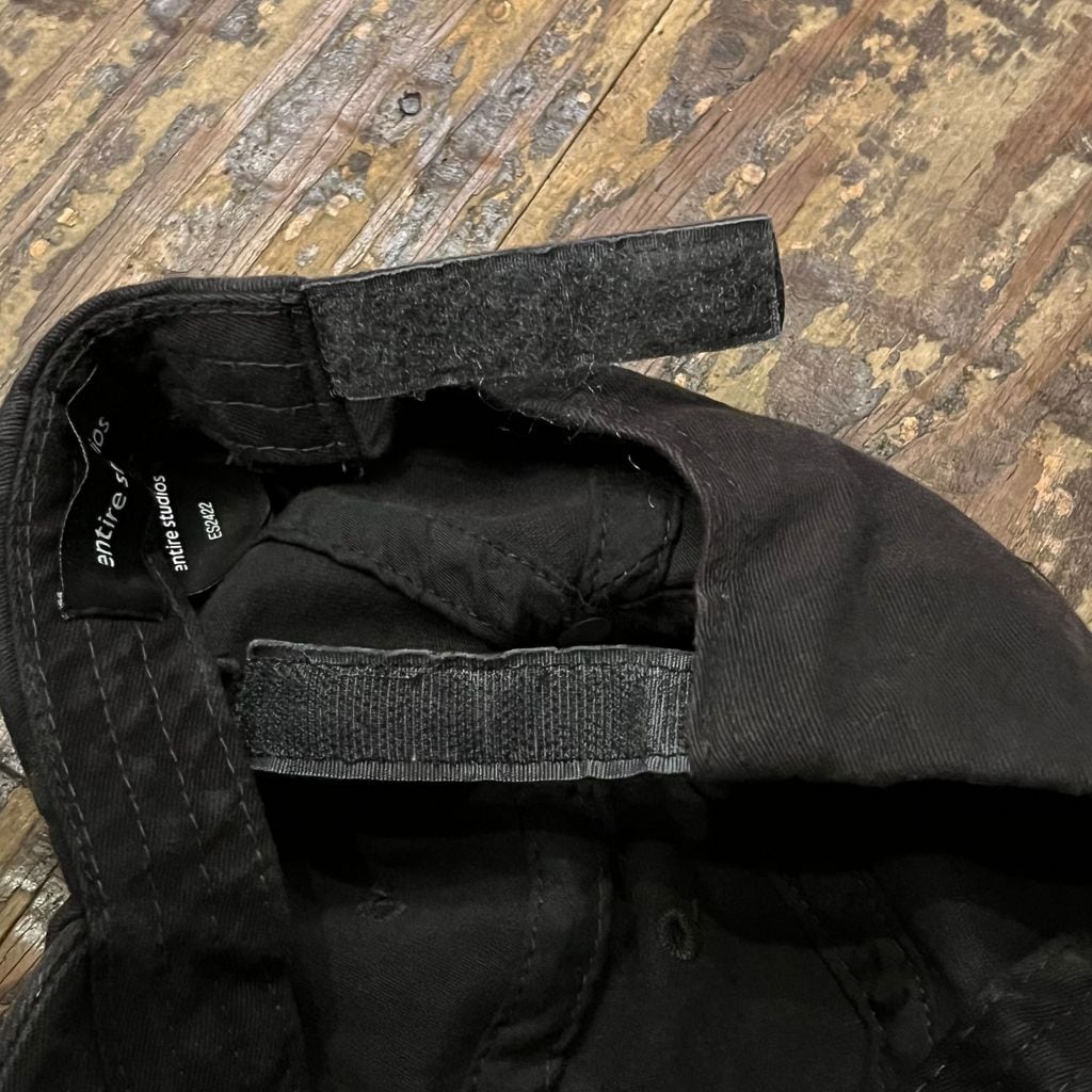 Entire Studios エンタイアスタジオ STANDARD CAP WASHED BLACK