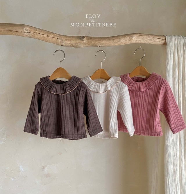 【即納】 monpetitbebe / luane frill tops