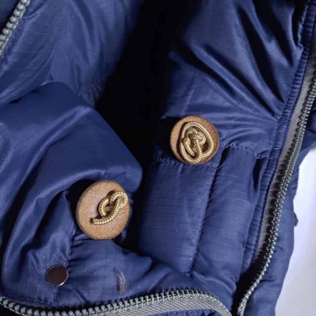 1970-80s The North Face Down Jacket Talon Navy / 茶タグ ノース