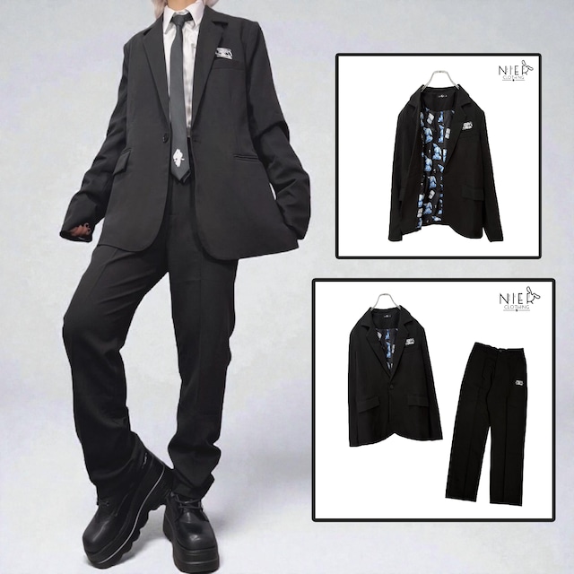 《15000円引き☆卒業SEASON御祝い大特価》高品質UNISEXスーツ上下セットII【2サイズ展開】