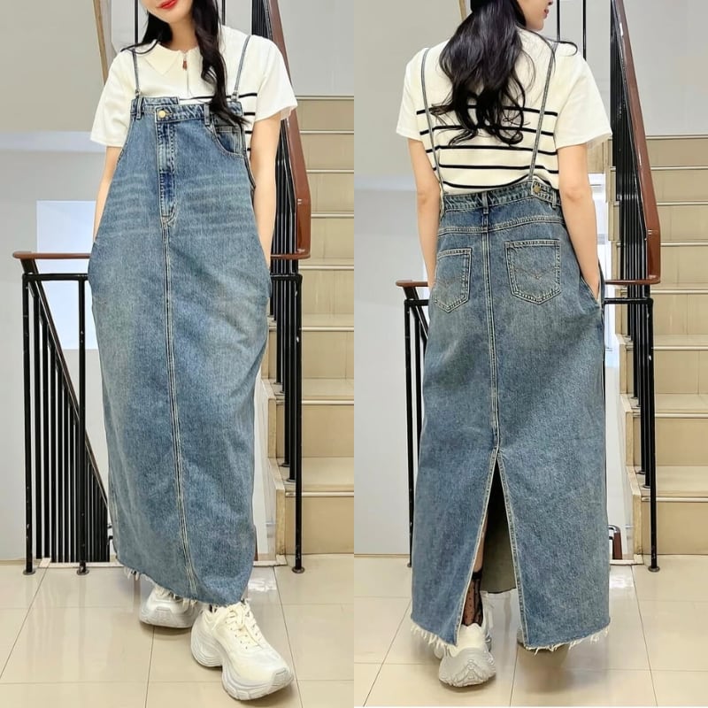 新タグ♡Pauline Bleu♡ポリーヌブロー♡デニムジャンスカ♡送料込み 