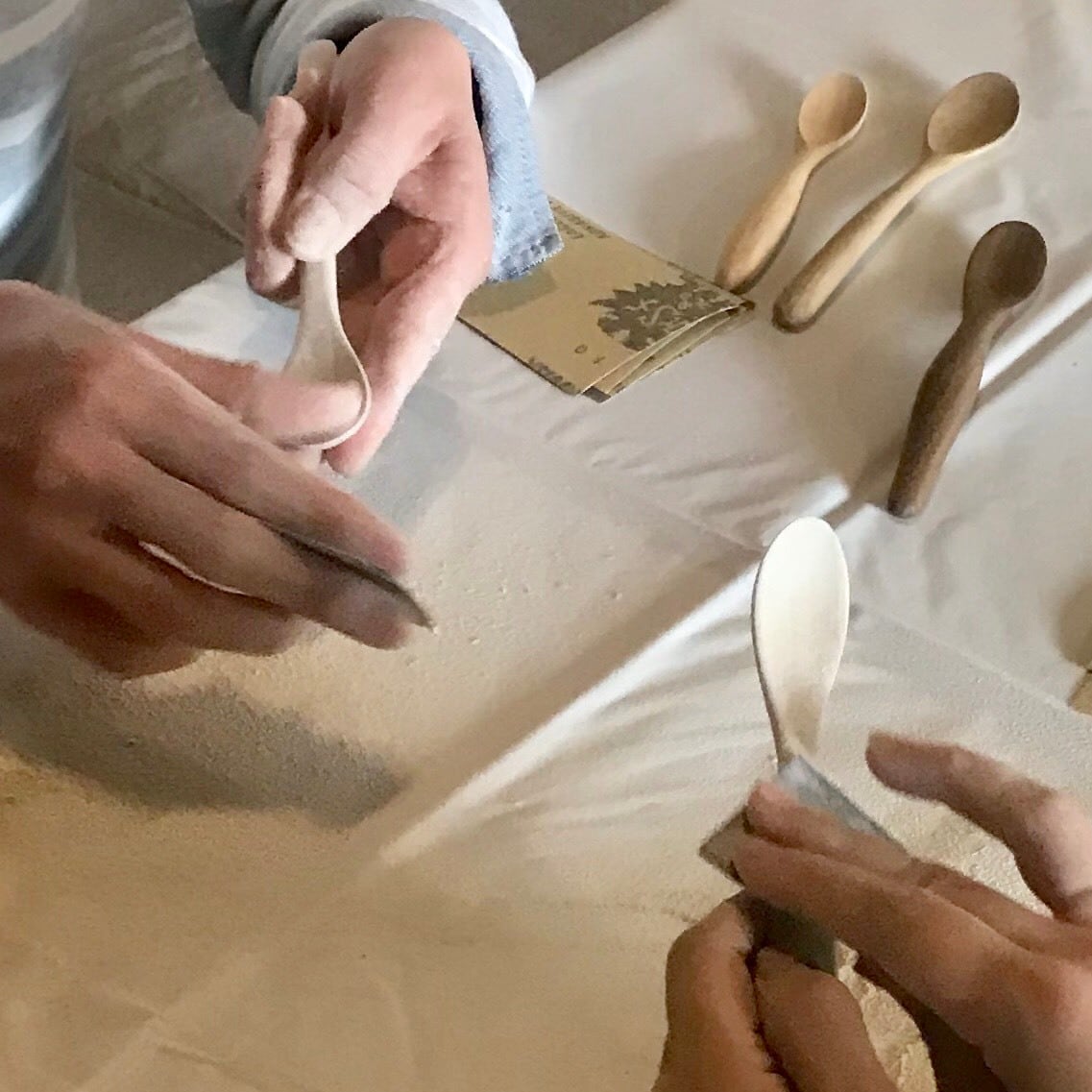 手づくりスプーンキット（小さなスプーン約13cm/ぷっくりタイプ