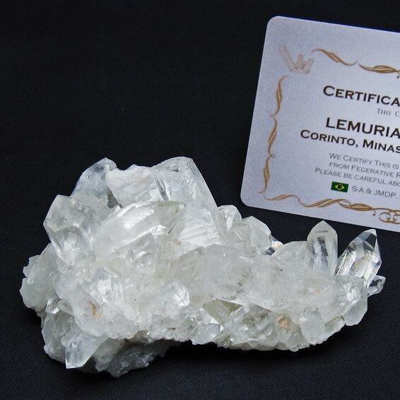 水晶 クラスター 原石 ブラジル ミナスジェライス州 コリント産 レムリアンシード 一点物 172-4154