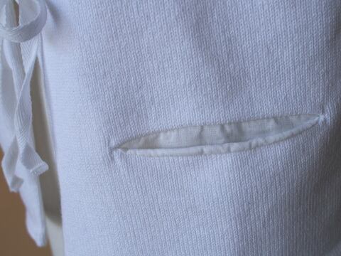 FABRIQUE en planete terre ファブリケアンプラネテール コットンリネンパネルベスト