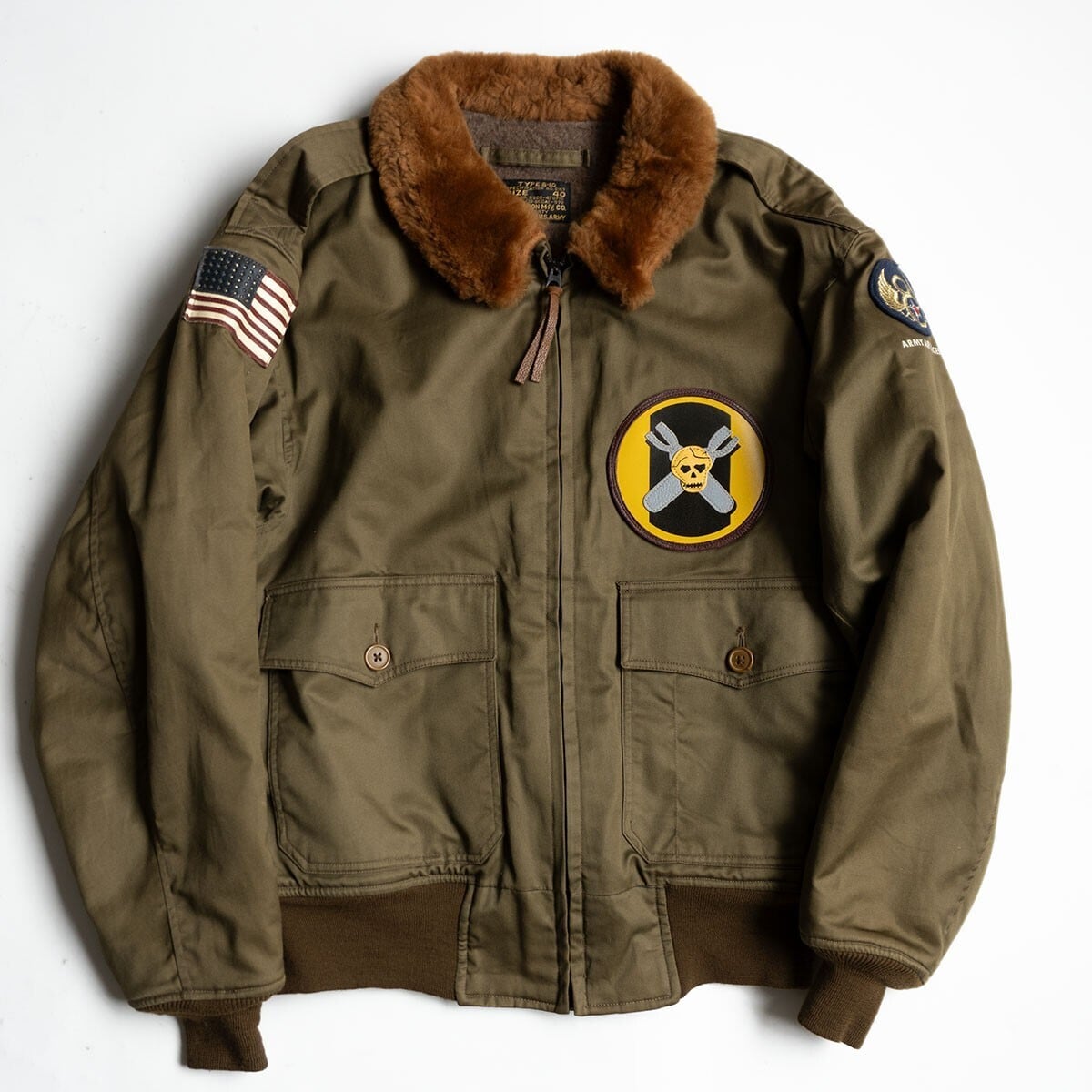 美品】BUZZ RICKSON'S【B-10 フライト ジャケット】40 バズリクソンズ