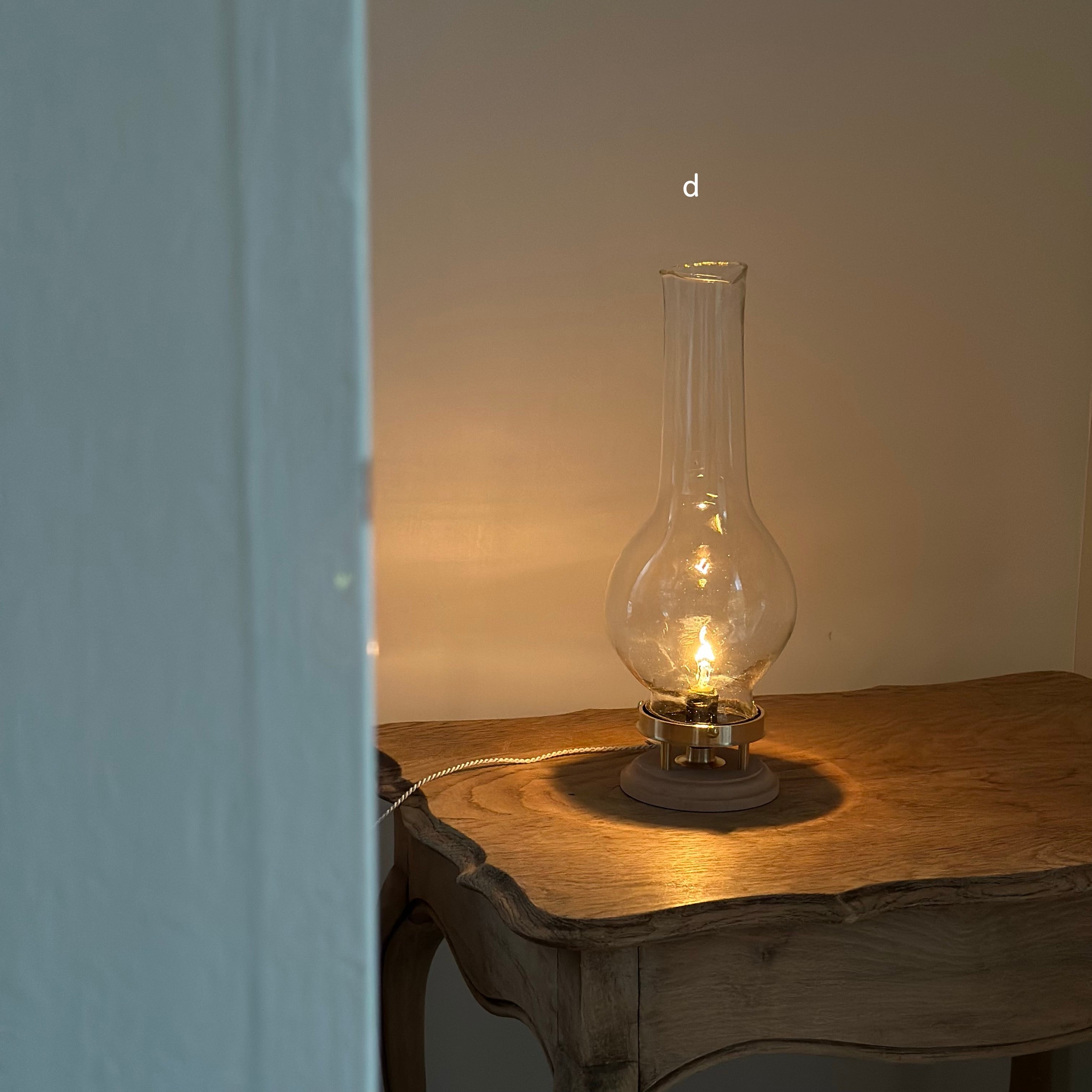 vickey'72 wired lantern 01 素地 | gallery 一白