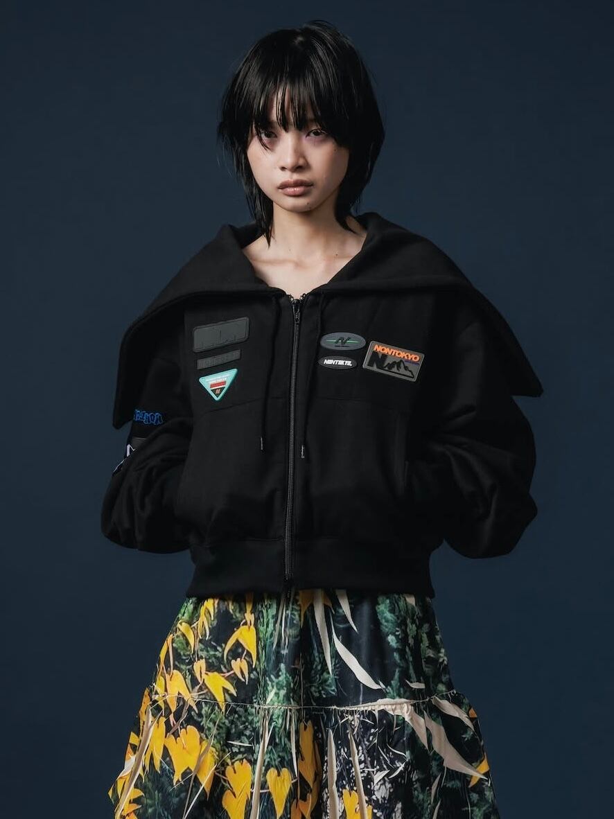 25AW】NONTOKYO ノントーキョー / セーラージップアップパーカー