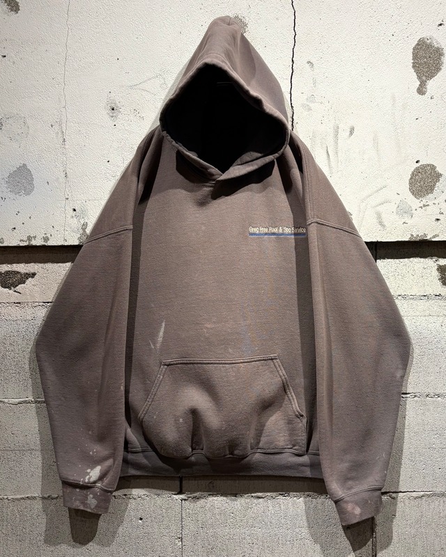 【Caka otto】Beautiful Fade Vintage Loose Pullover Hoodie