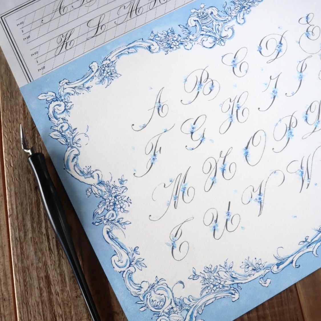 2025.8.21(木)【アングレーズFloral Letters】オンラインレッスン