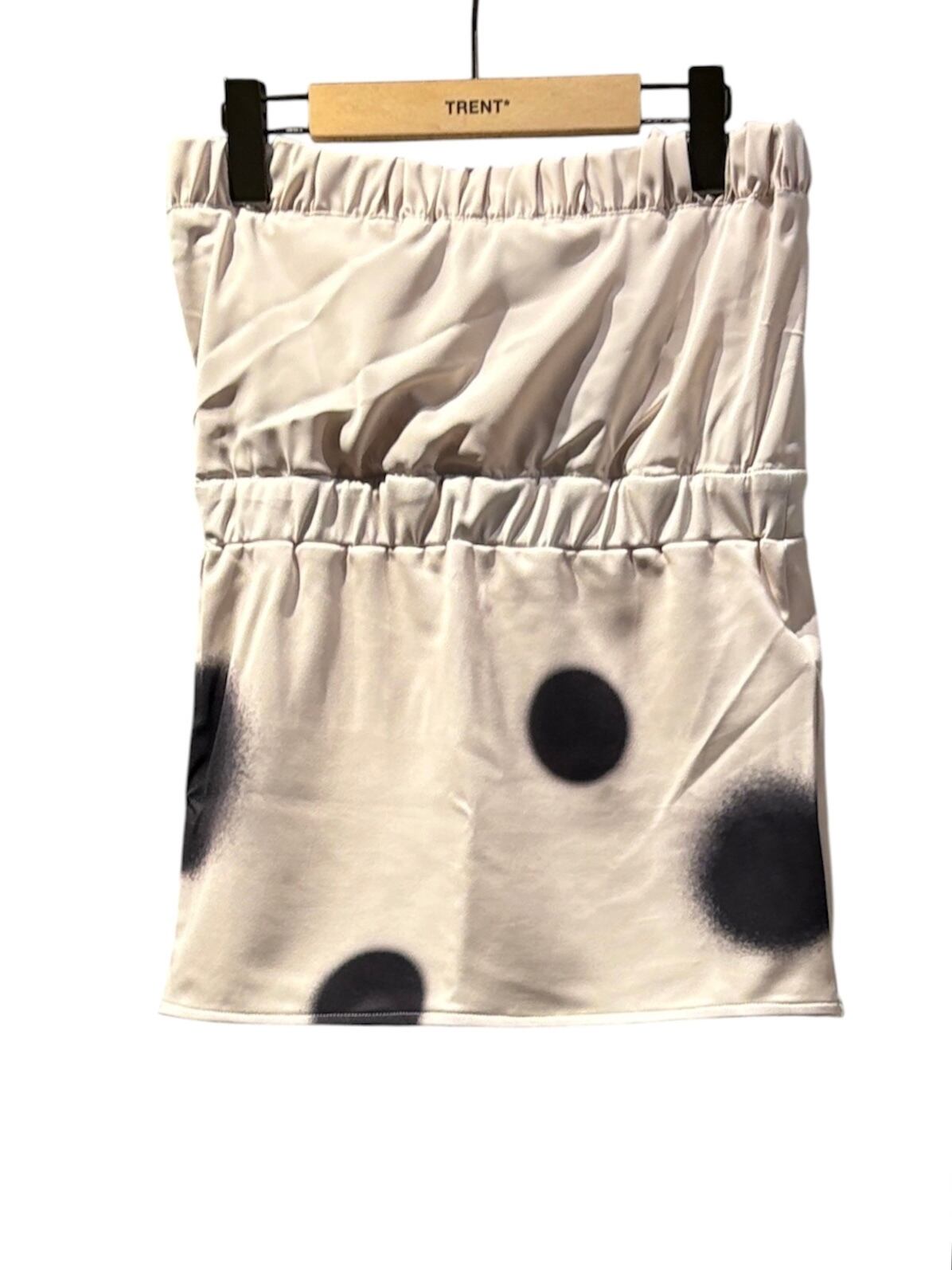 26SS】OPEN YY オープン ワイワイ / ミニスカート / ROLLED WAIST DOT