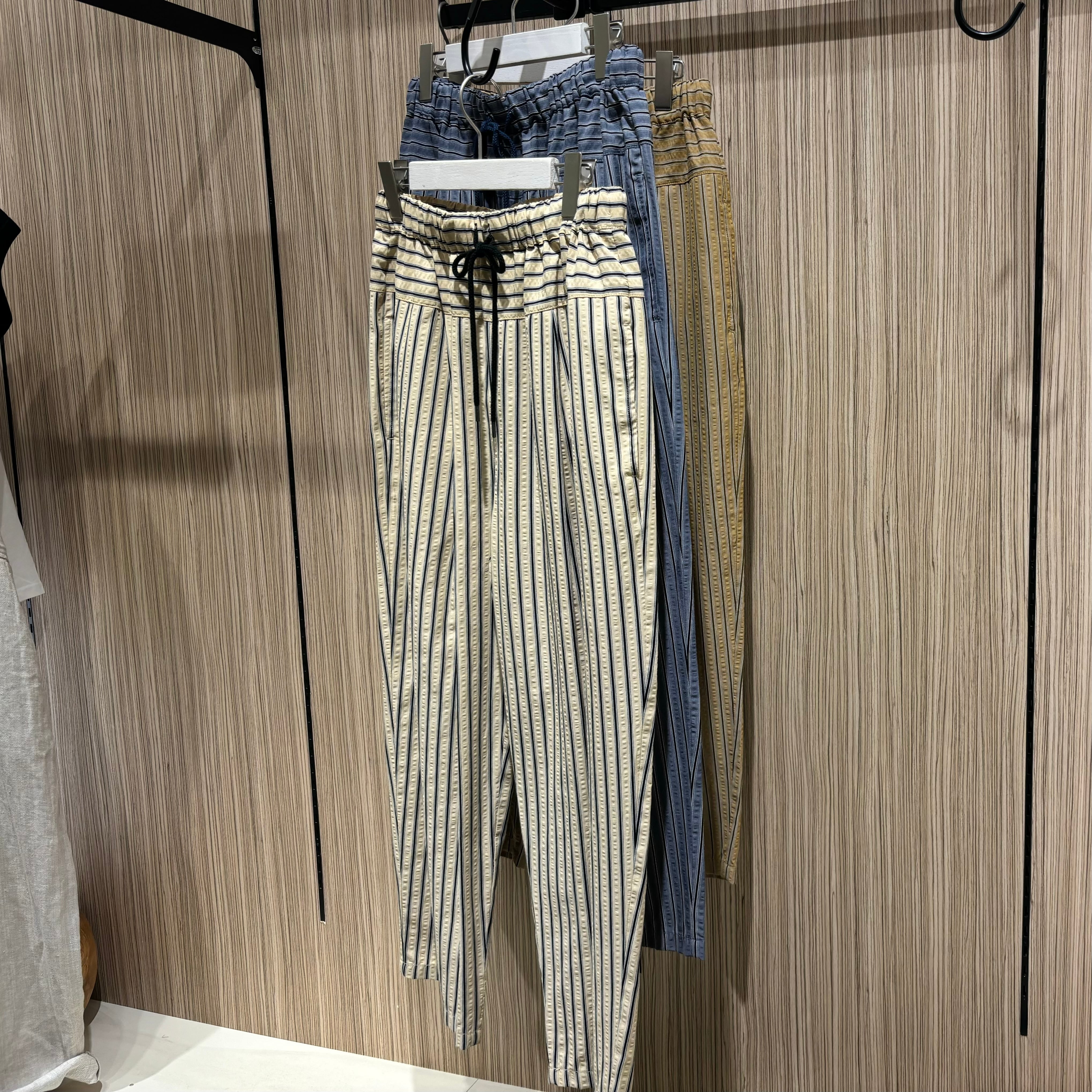 レアック コボコボストライプパンツ | Siniy