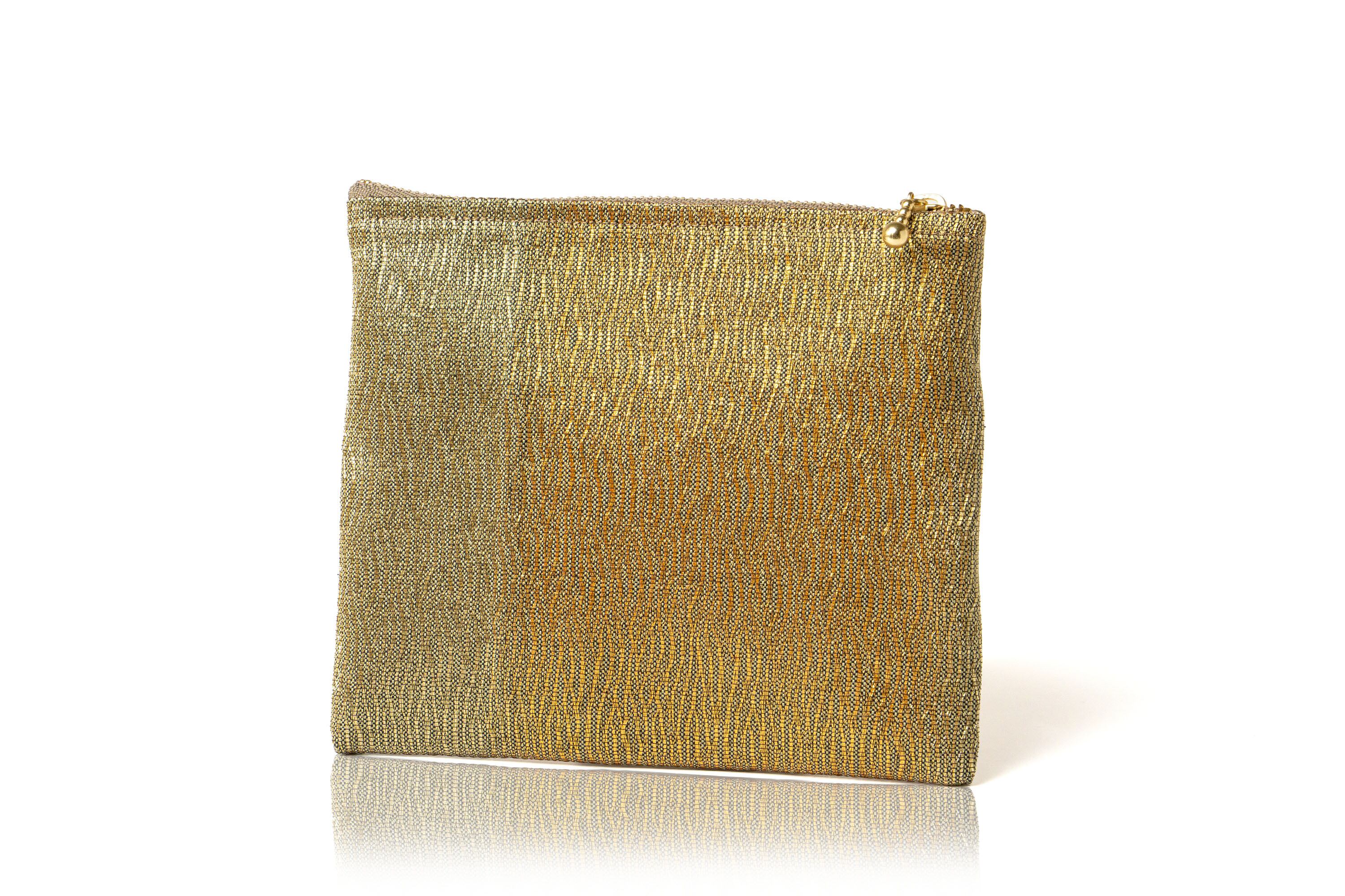 ポーチS/らてん金錦/霞/グリーンゴールド/OPS-RAT-M1014-C31-6(f)