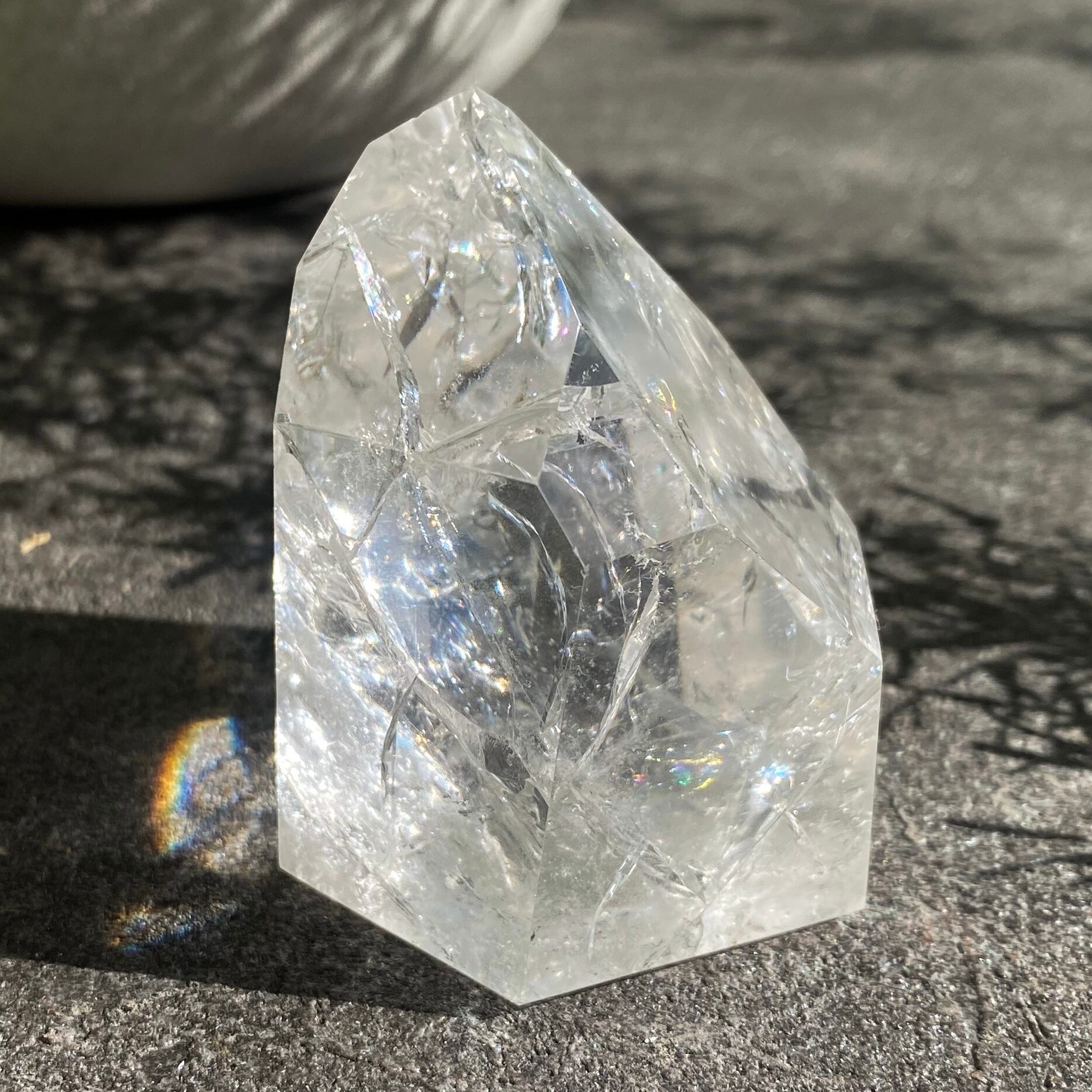Fire & ice quartz tower