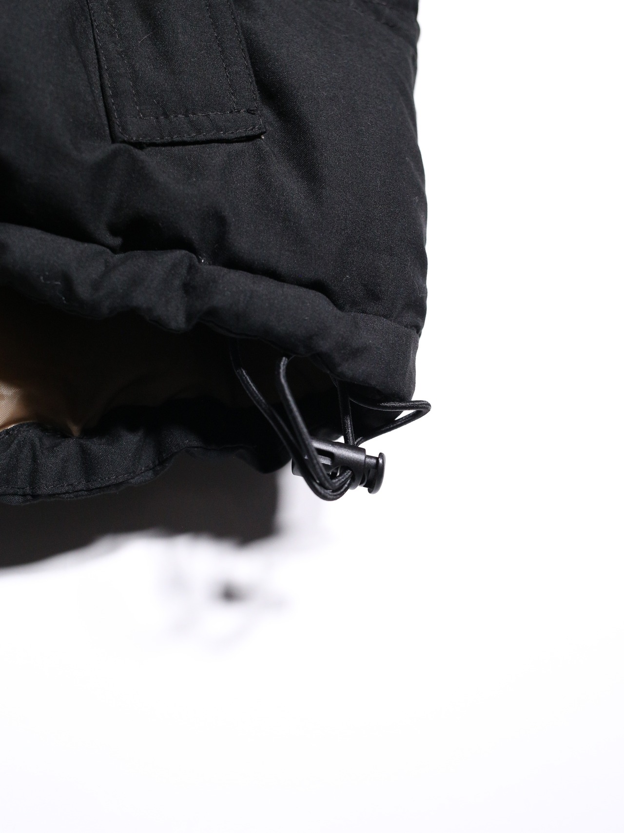 over silhouette down vest jacket - 11