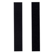 和気産業 バリバリテープ 車内用 面ファスナー 黒 幅25×長さ150mm ダッシュボード 小物 固定 BR037