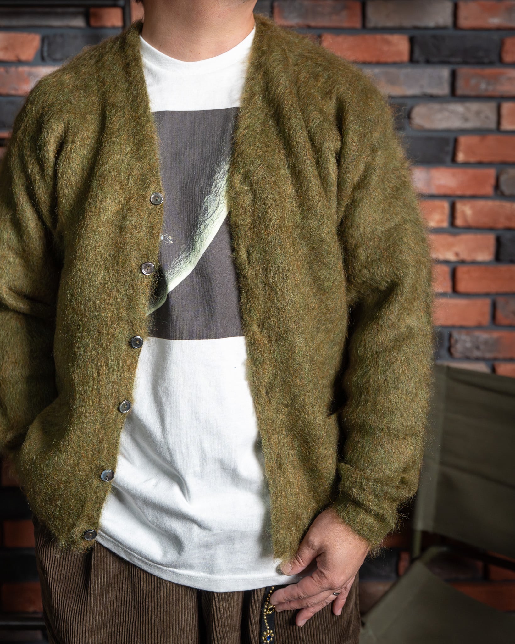 Authentic Reproduction Products®】Premium Classic Mohair Cardigan