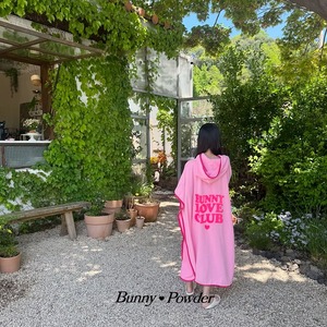 [Bunny Powder] (Feature) Love Hood Gown (M) / [버니파우더] (기획)러브후드가운 (M)