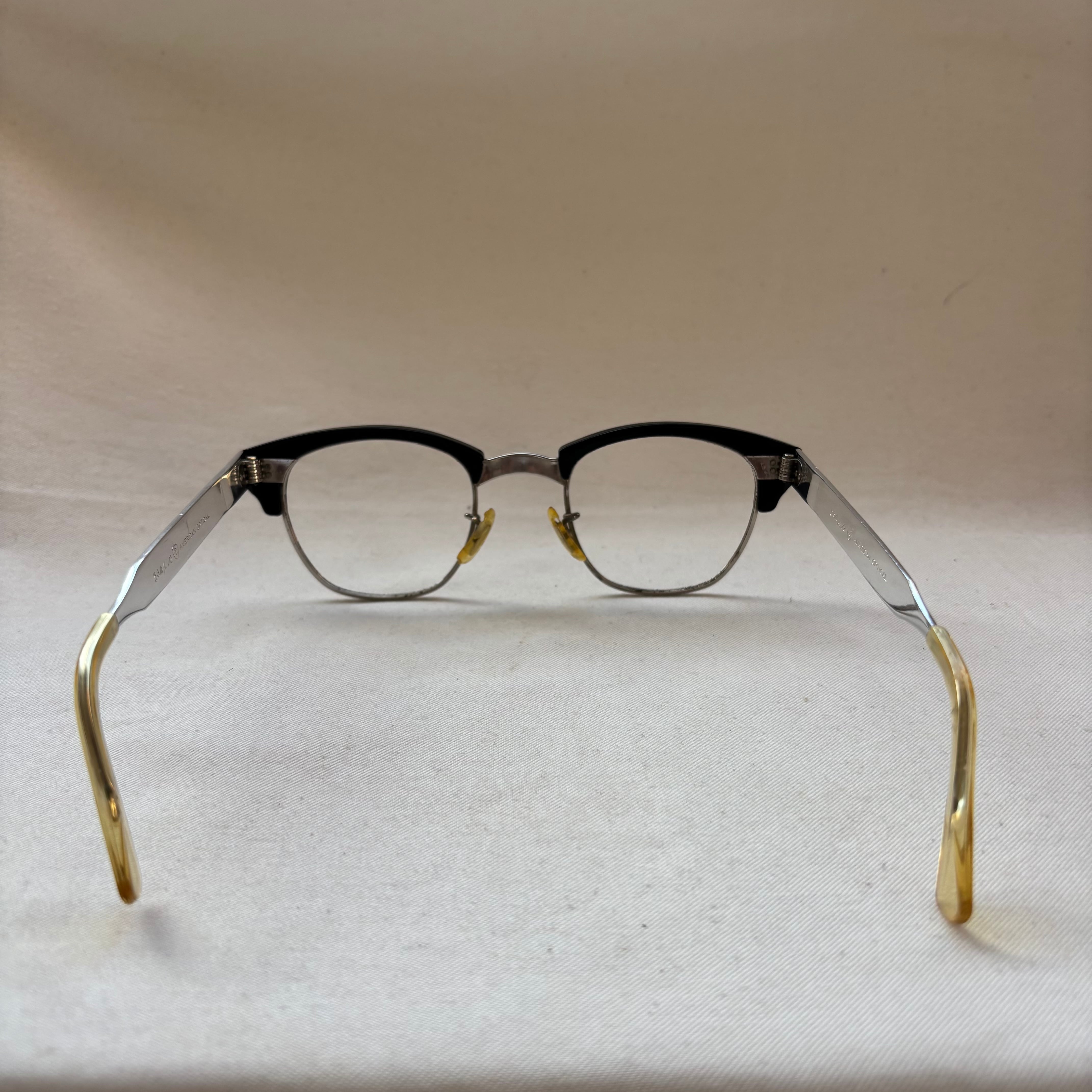 60s アメリカンオプティカル ブローライン サングラス ビンテージ サーモント 60s American optical ブローライン 48/24 サングラス サーモント