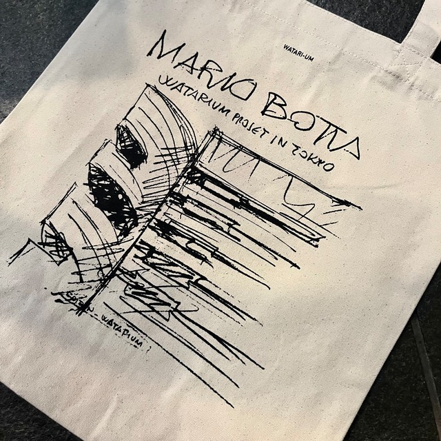 オリジナル・トートバッグ：MARIO BOTTA(Watari-um Project）