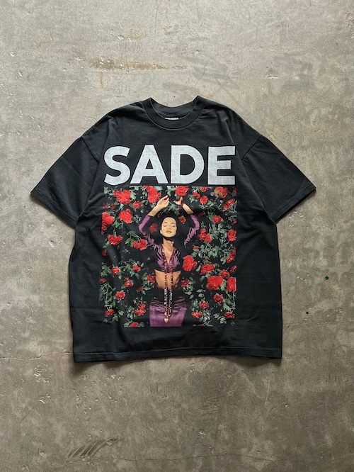 SADE Kiss of Life フォトプリント Tシャツ XL ブラック 両面プリント