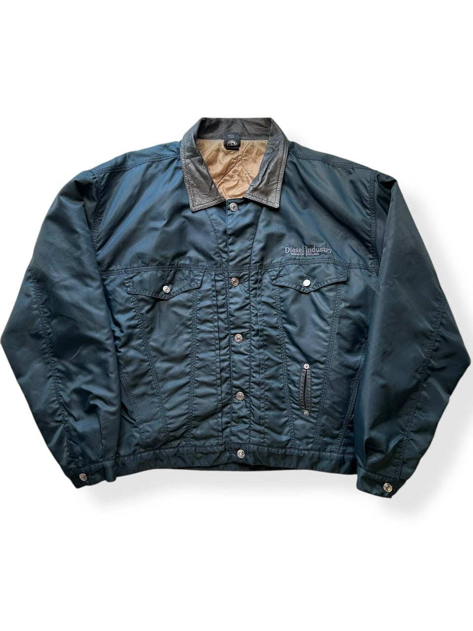 00's Manchury Gimmick Black Denim Jacket | Culture Club