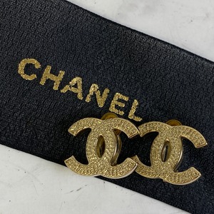【最終処分SALE】CHANEL シャネル ココマーク イヤリング ゴールド A-5393